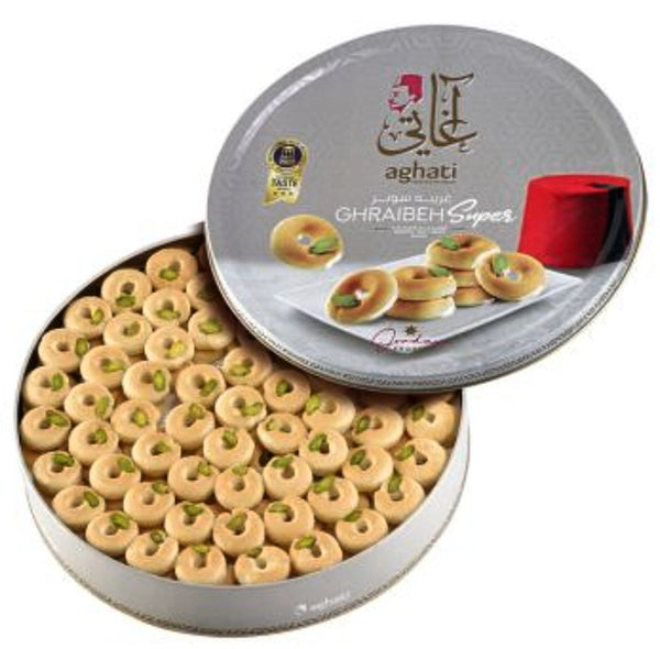 Aghati Ghraybeh Super, Tina 500 g - Al Basha Sweets
