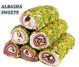 gemischter Lokumteller mit verschiedenen Varianten - Al Basha Sweets