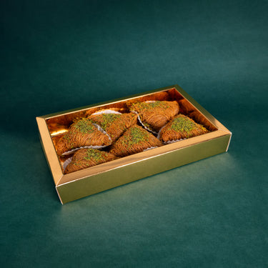 Faisalia Gebäck mit Nussfüllung in der Verpackung