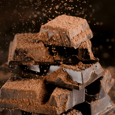 Orientalische Schokolade in unterschiedlichen Formen