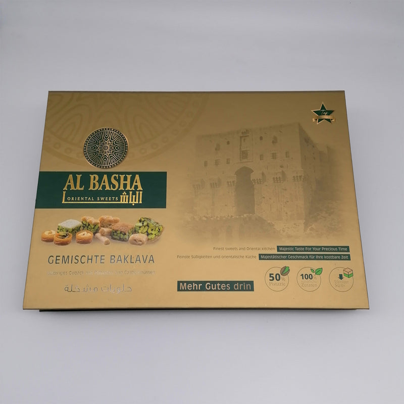 Mixed Baklava Geschenkverpackung - Al Basha Sweets
