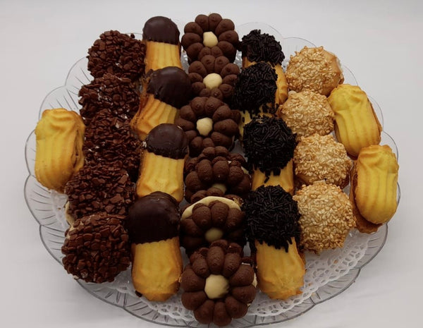 Betifur & gefüllte Kekse (gemischter Keksteller) - Al Basha Sweets