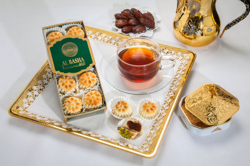 Schachtel Maamoul Datteln 300 g - Al Basha Sweets