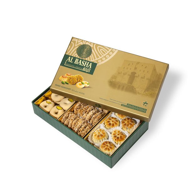 Mixed Navashef Geschenkverpackung 450 g - Al Basha Sweets