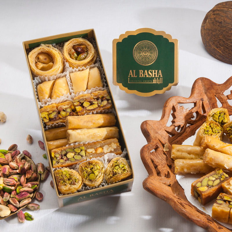 Schachtel Mixed Baklava 200 g - Al Basha Sweets