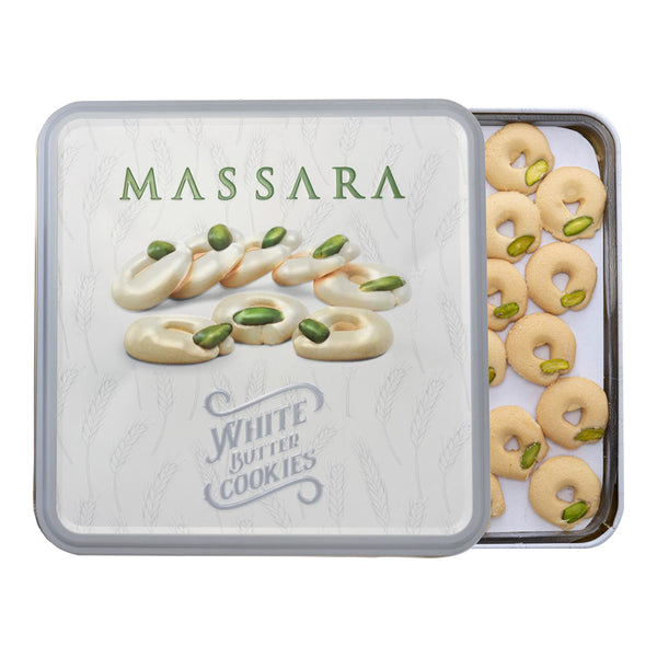 Weiße Butterkekse - Al Basha Sweets