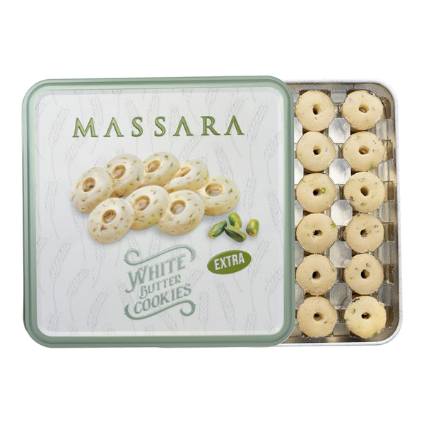 Weiße Butterkekse extra - Al Basha Sweets